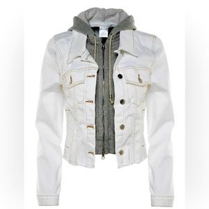 VERONIC BEARD JEANS CARA JEAN JACKET | REMOVABLE HOOD